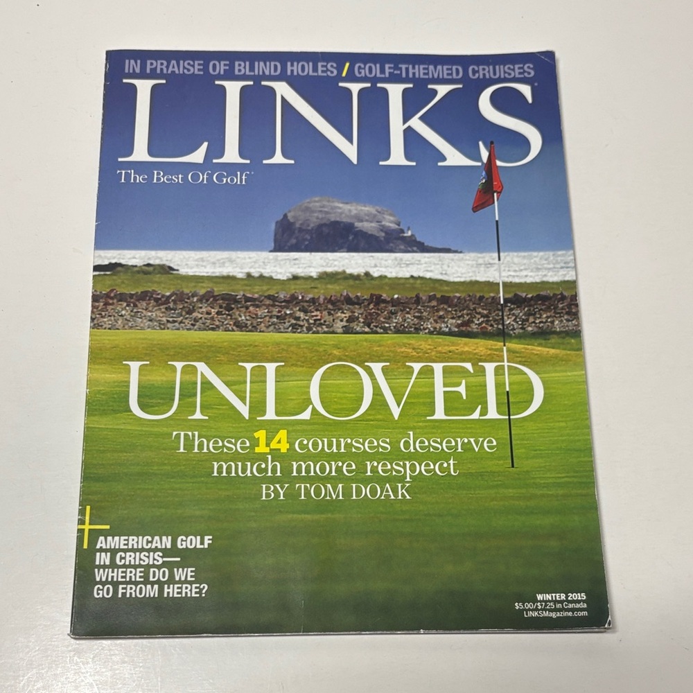 Link Magazine - Unloved Golf Courses Coffee Table Book 2015